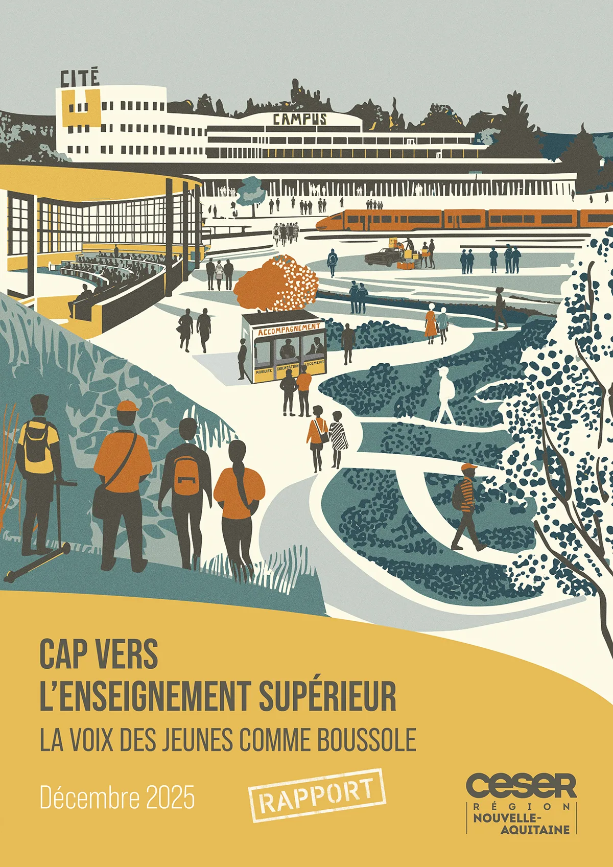 Couverture du rapport Cap vers l’enseignement supérieur