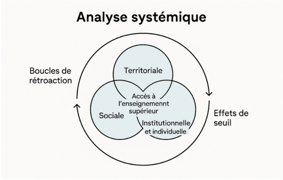 Schéma : analyse systémique de l’orientation.