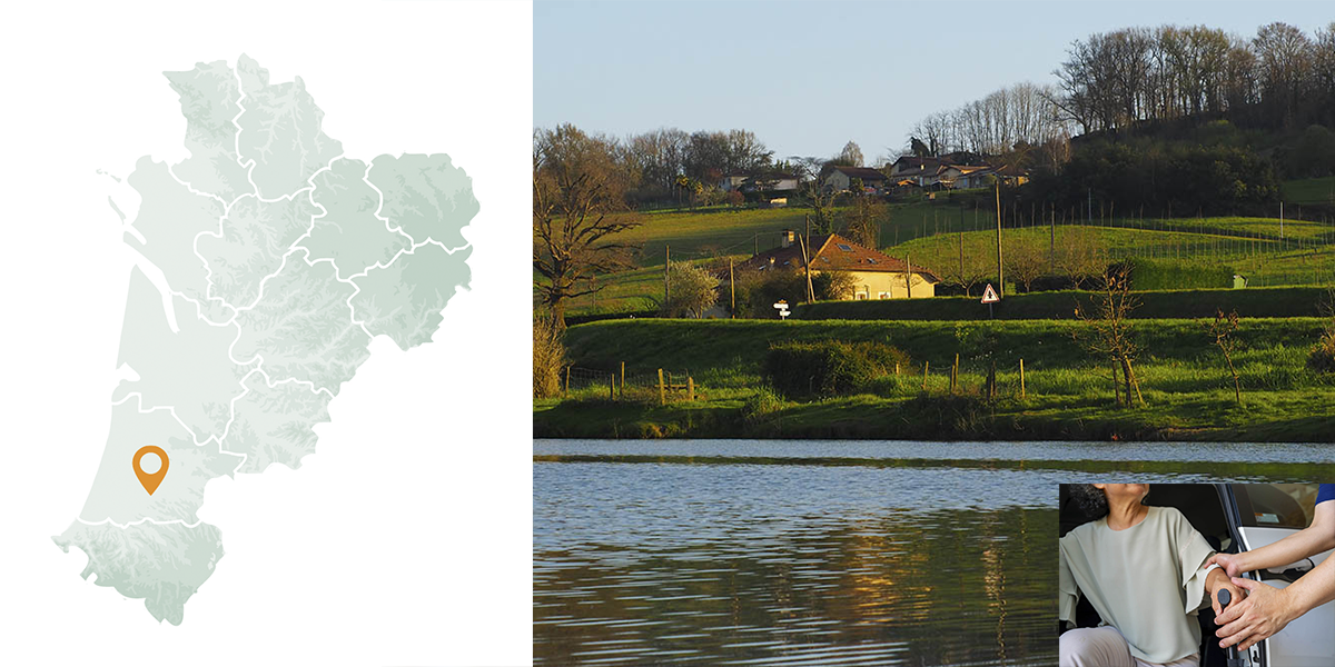 Fiche initiative XVI — visuel, carte de localisation et logo