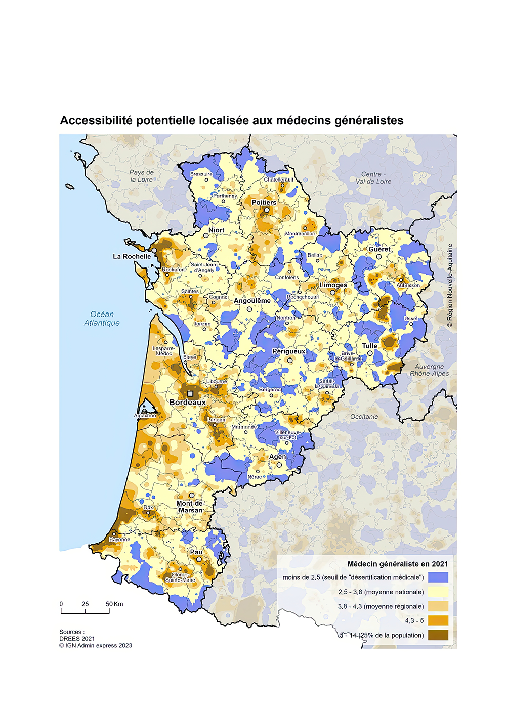 carte accessibilite medecins generalistes na